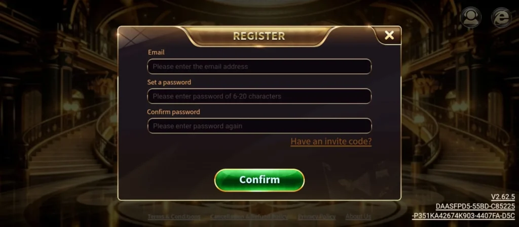 How to Register Account on Royal X Casino Game? 1 Royal X Casino Register